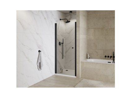 Bezrámové sprchové dveře SINCO BLACK 90cm