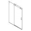 DRAGON sprchové dveře 1400mm  čiré bezpečnostní sklo 8 mm s povrchovou úpravou COATED GLASS. Výška dveří je 200 cm + Odstraňovač vodního kamene