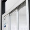 PD3N/900 - Sprchové dveře posuvné s oboustranným vstupem (Výplň rugiada)