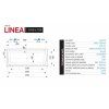 Santech VANA LINEA 170 x 75 cm