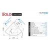 Santech VANA SOLO 150 x 150