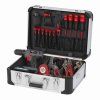 KRT640104S - Hliníkový kufr 433x313x163mm stříbrný