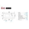 Santech vana EVO 180 x 80 nakres
