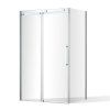 Obdélníkový sprchový kout ROLER 1200x800 mm, posuvné dveře
