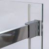 Obdélníkový sprchový kout ROLER 1200x900 mm, posuvné dveře vzpěra