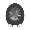 WC sedátko Grey Steel 80123  se zpomalovacím mechanismem SOFT-CLOSE spodní strana
