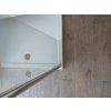 Walk-In PLUS 100 sprchová zástěna (98-100)+30x195 cm  Lze instalovat na vaničku nebo přímo na podlahu