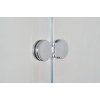 Mistral PLUS40 130 - zalamovací sprchové dveře 127-132 cm pant