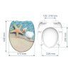 Duroplastové sedátko Beach 82196  se zpomalovacím mechanismem SOFT-CLOSE nakres