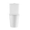 WC kombi, vyvýšené, vario odpad, kapotované, Smart Flush RIMLESS, keramické vč. sedátka