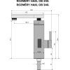 OB 340 3,3kW přímoohřevná baterie IconicLine nakres