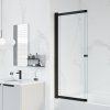 Vanová zástěna EASY SLIDE BLACK NEW 100x150cm
