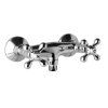 Viktorie - Retro sprchová nástěnná baterie 150 mm, bez příslušenství, chrom (CBL60103) | czkoupelna